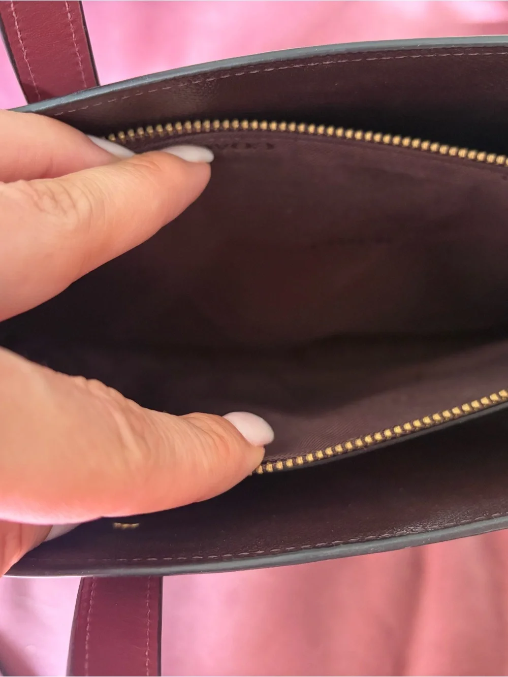 coach charlie carryall 28 signature leather bag oxblood